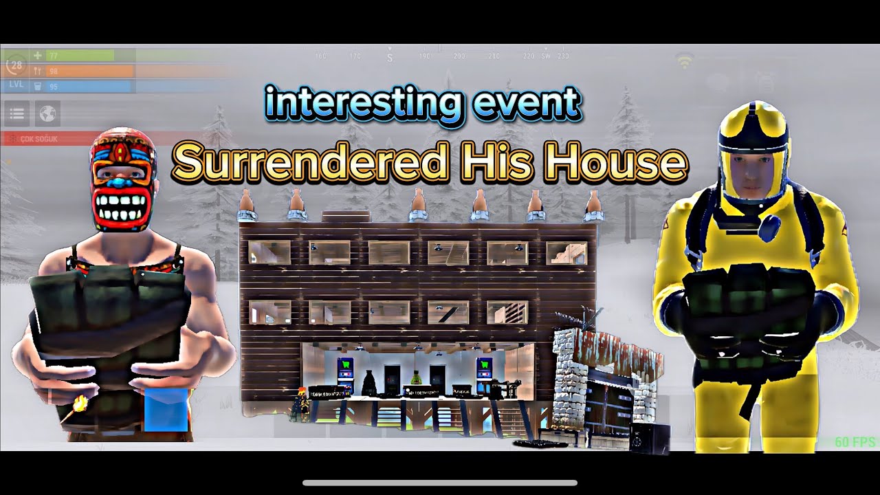 İlginç olay ! Evine baskın yaptığımız adam, evini bize teslim etti ! 