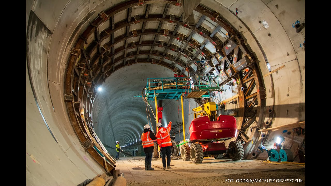 Budowa tunelu w Świnoujściu