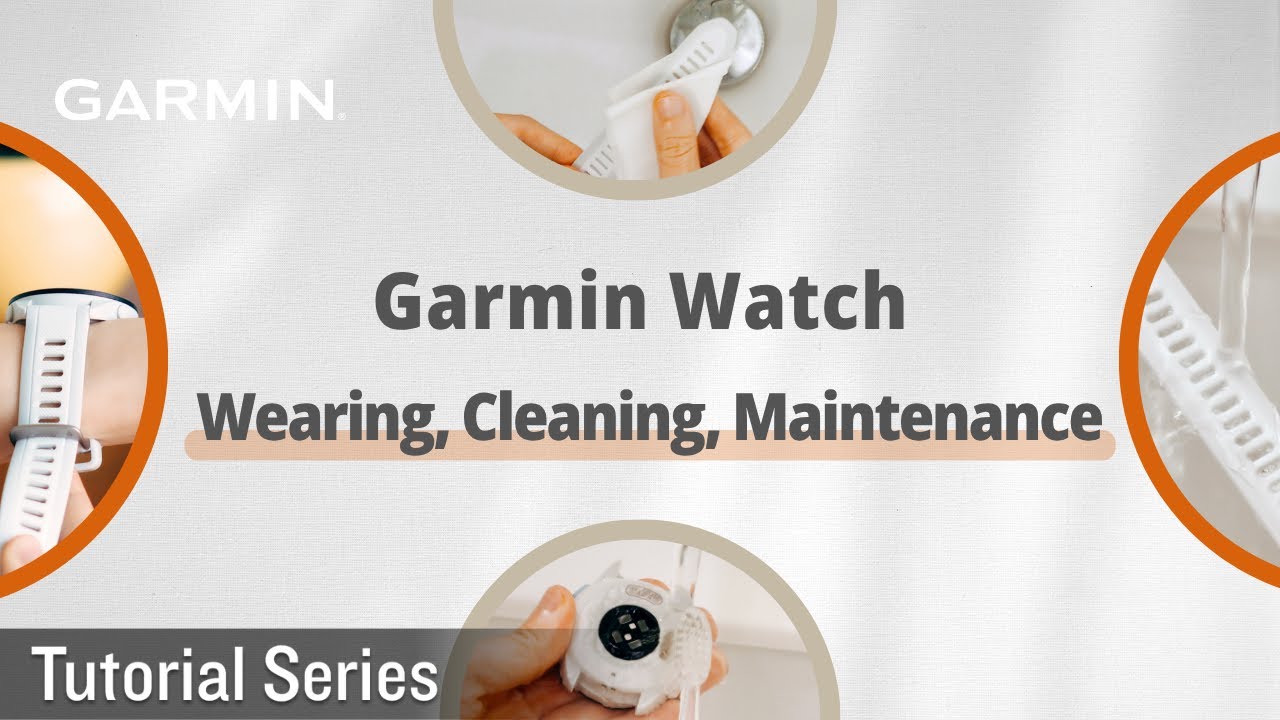 Tutorial - Garmin Watch Daily Wearing, Cleaning and Maintenance Tips｜Accuracy and Comfort Together!