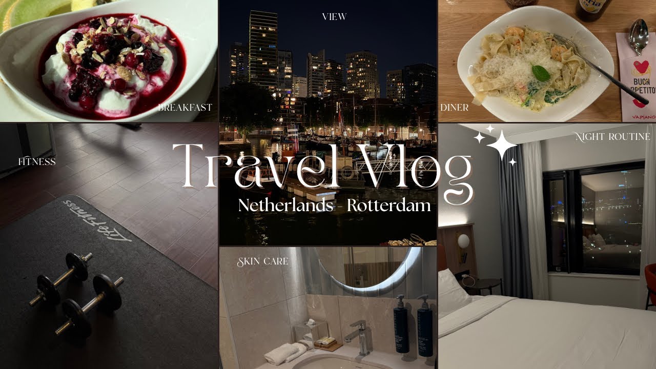 Travel Vlog | Rotterdam ~ Netherlands🇳🇱| Skincare, Fitness, Shopping🩷,&hellip;