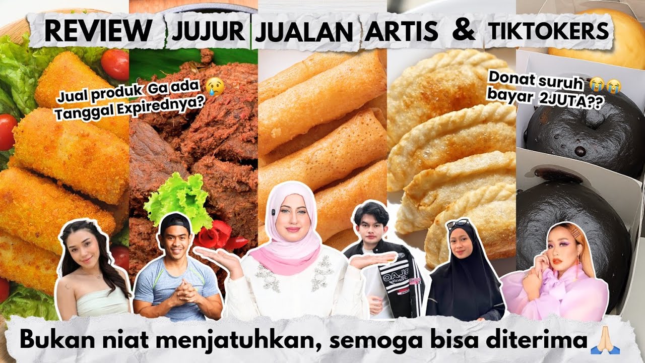 TASYI REVIEW JUJUR JUALAN ARTIS & TIKTOKERS - BUKAN NIAT MENJATUHKAN, SEMOGA BISA DITERIMA🙏🏼
