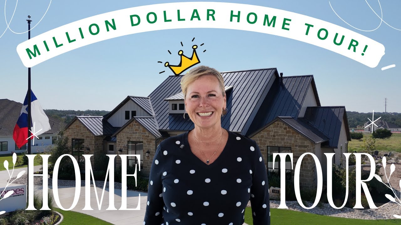 $1M+ Boerne TX Luxury Home Tour | 105 Telling Wind Hill Country Estate