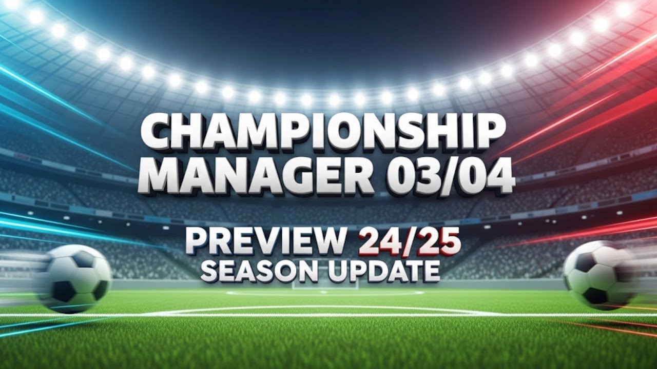 Championship Manager 03/04  | Preview 24/25 Season Update with FM24 | Merge Editor Trailer