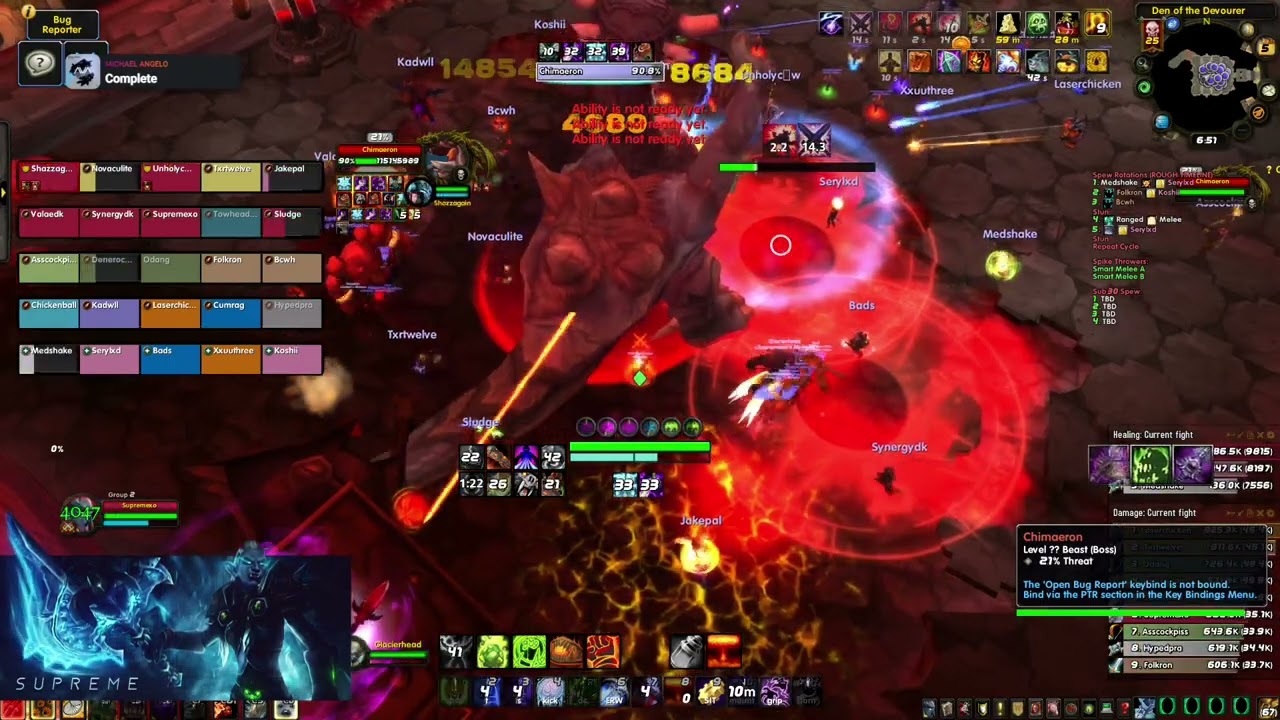 25H Blackwing Descent Unholy DK (Cataclysm Classic Beta)