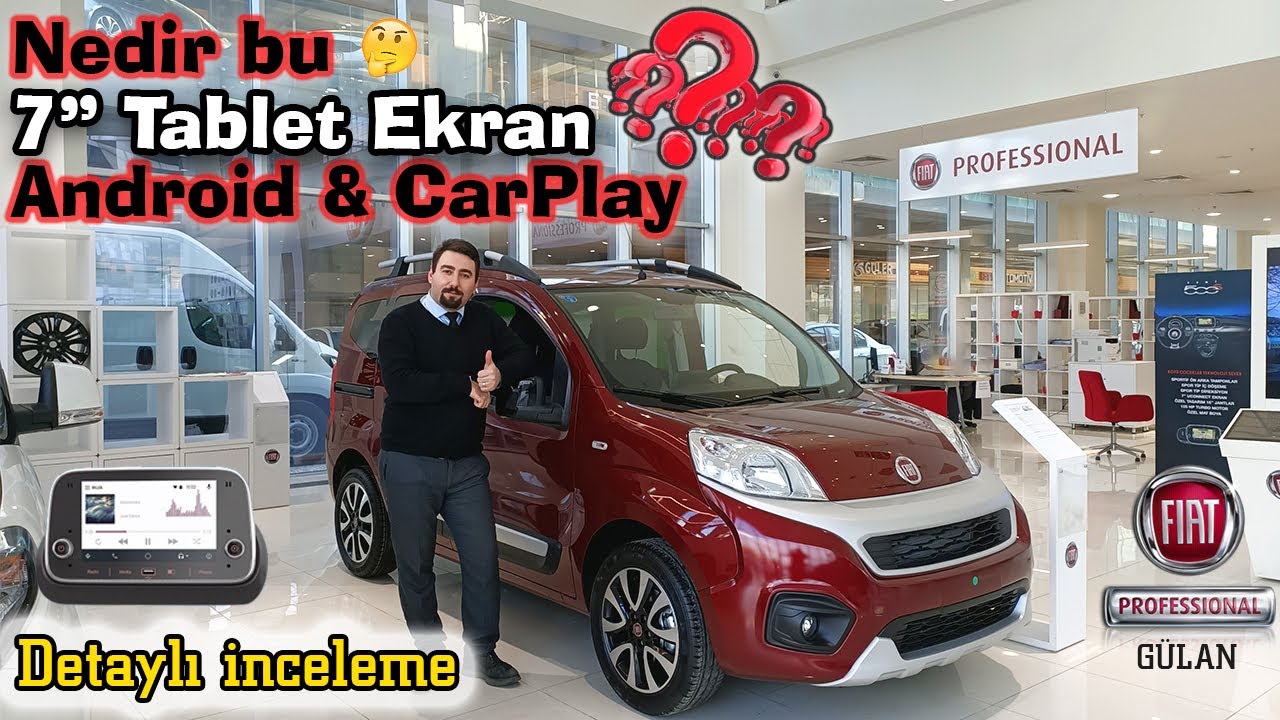 FIAT TABLET EKRAN TÜM ÖZELLİKLERİNİ DETAYLI İNCELEME 😲😎
