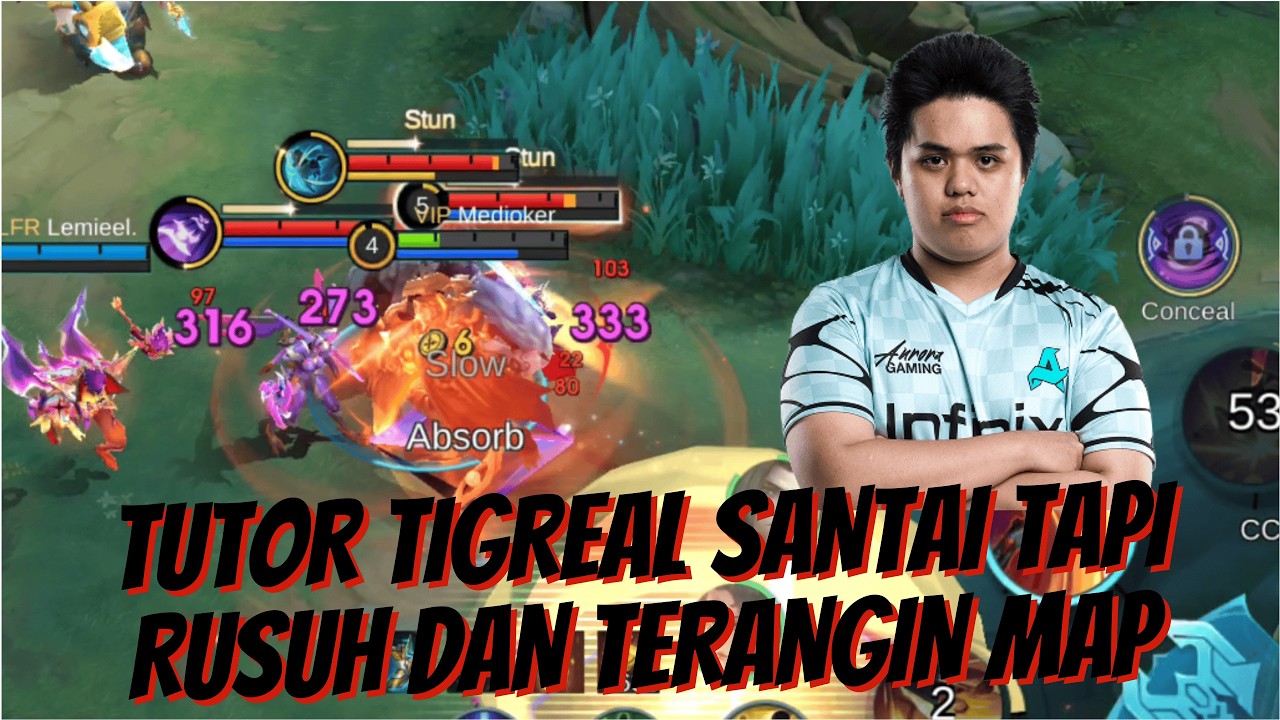 TIGREAL SANG PENERANG MAP | TUTOR TIGREAL | SOLO RANK