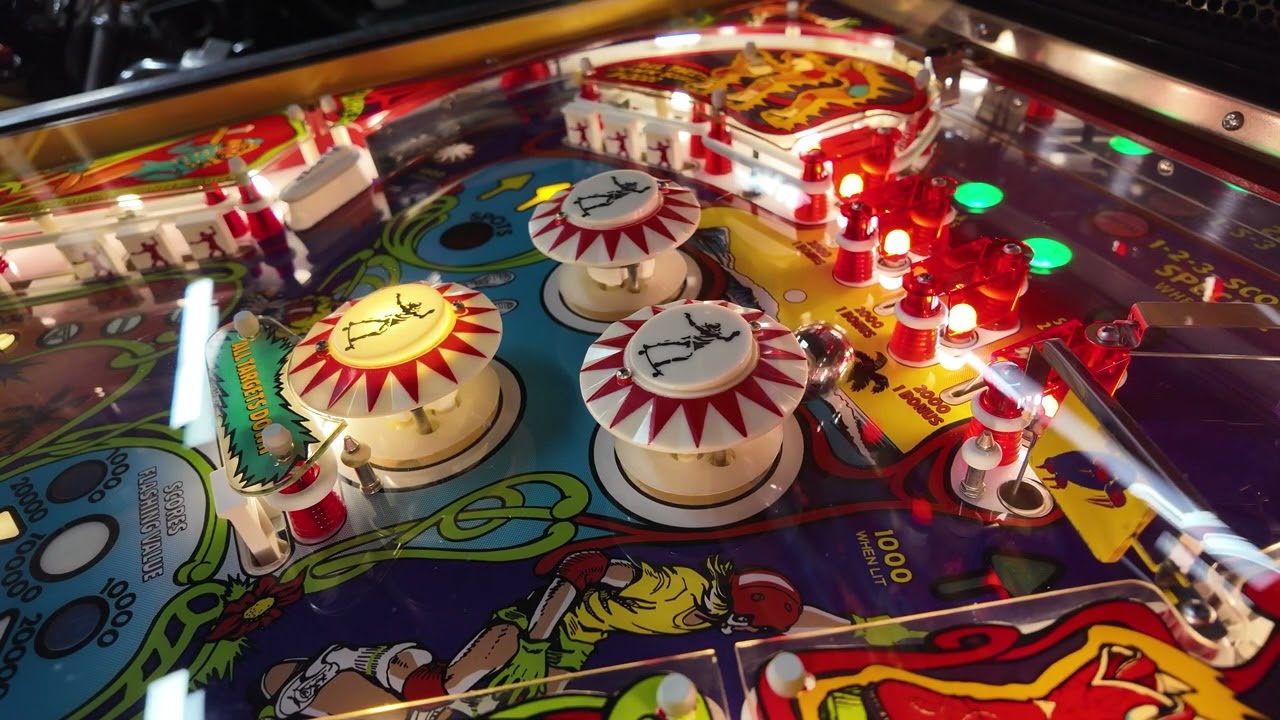 1980 Skateball Pinball Machine