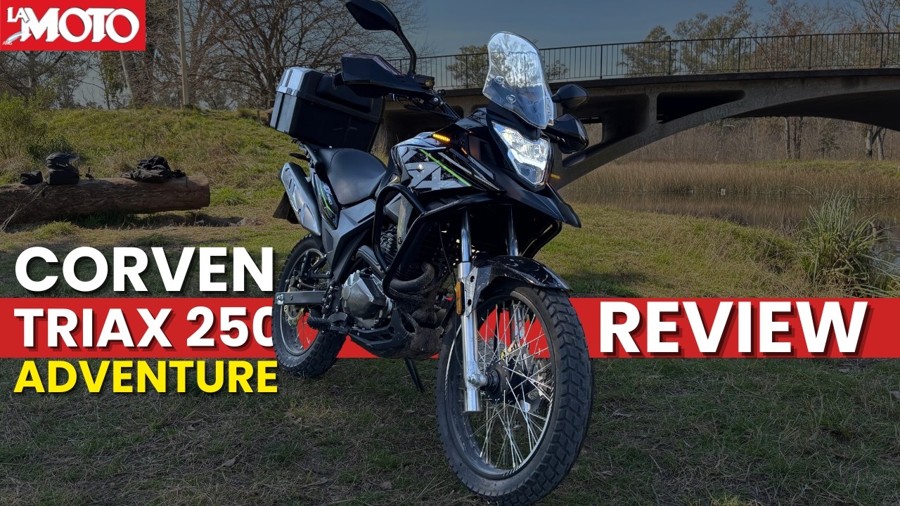TEST RIDE | Corven TRIAX 250 Adventure, qu&eacute; MOTOR TIENE, CONSUMOS y QU&Eacute; TRAE