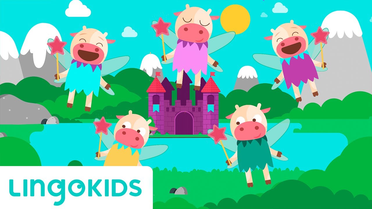 Five little Fairies - Song for Children - Nursery Rhymes | Lingokids