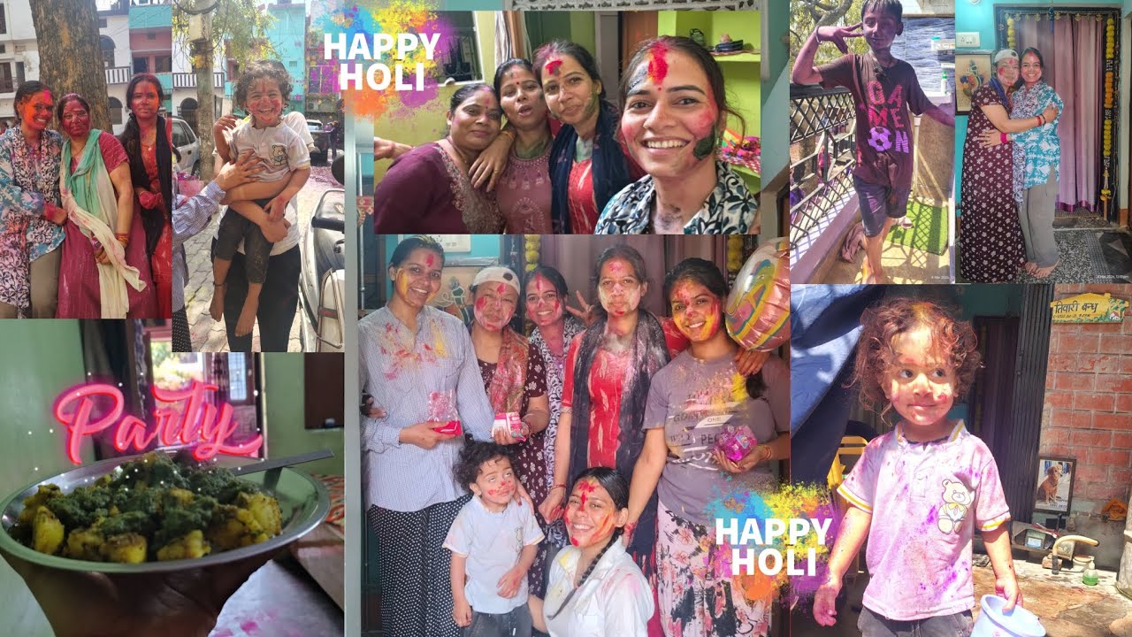 Lucknow Ki Holi 2026 🎨 | Family Dance & Full Masti Vlog