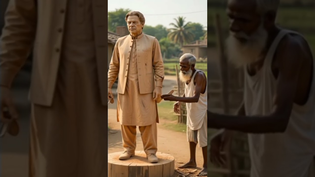 imran Khan latest video #woodscraft #art #imrankhan #shorts