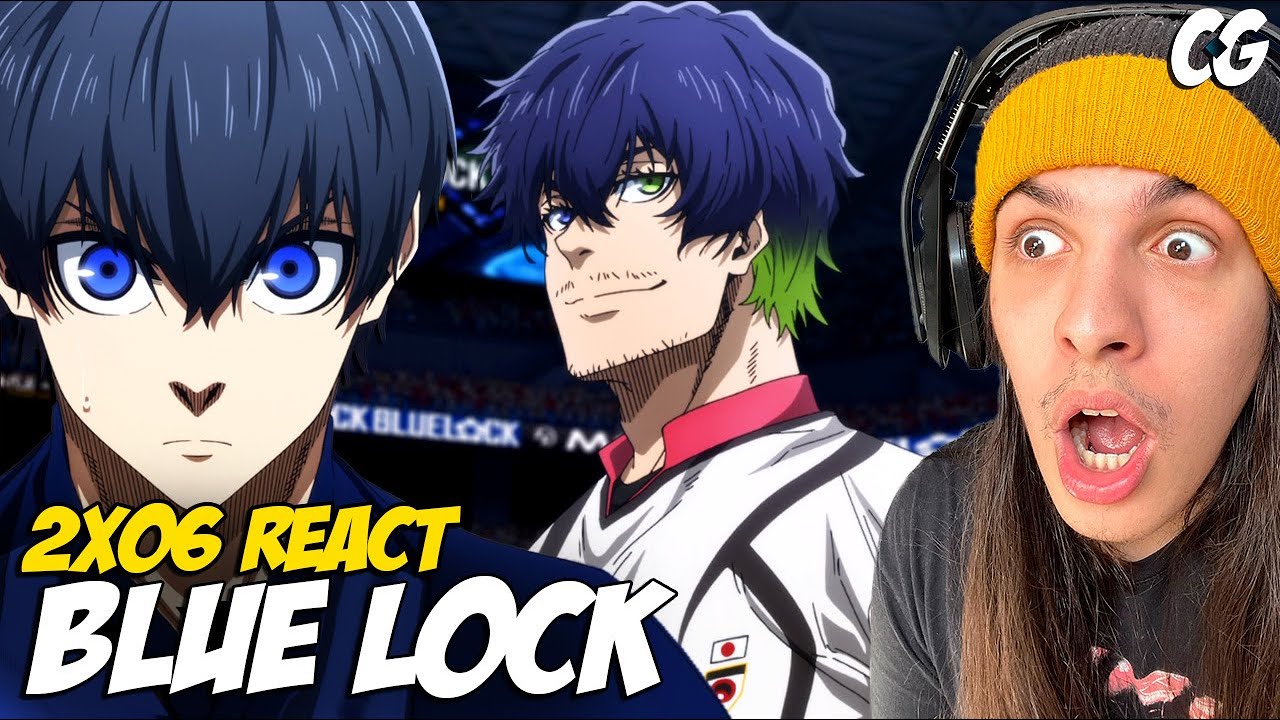 BLUE LOCK VS JAPÃO SUB-20 COMEÇOU!!! - React Blue Lock EP 6 Temporada 2