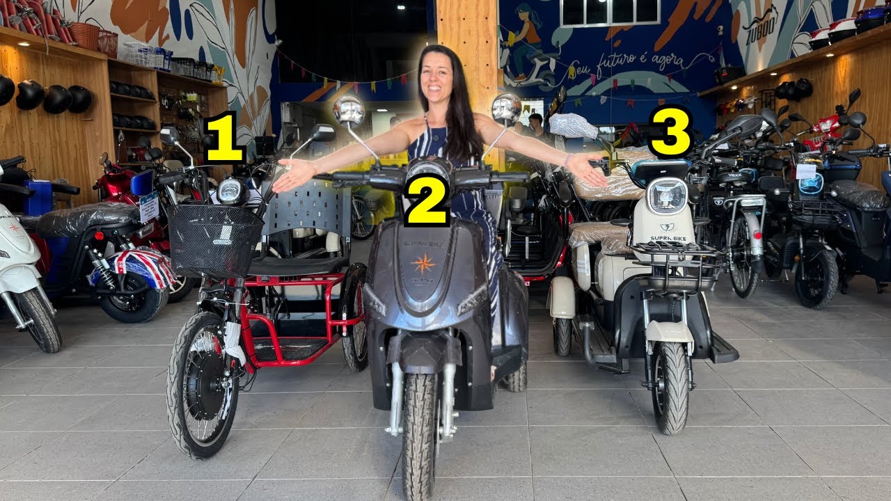 Qual é o triciclo elétrico ideal pra você🫵? Entenda antes de comprar.