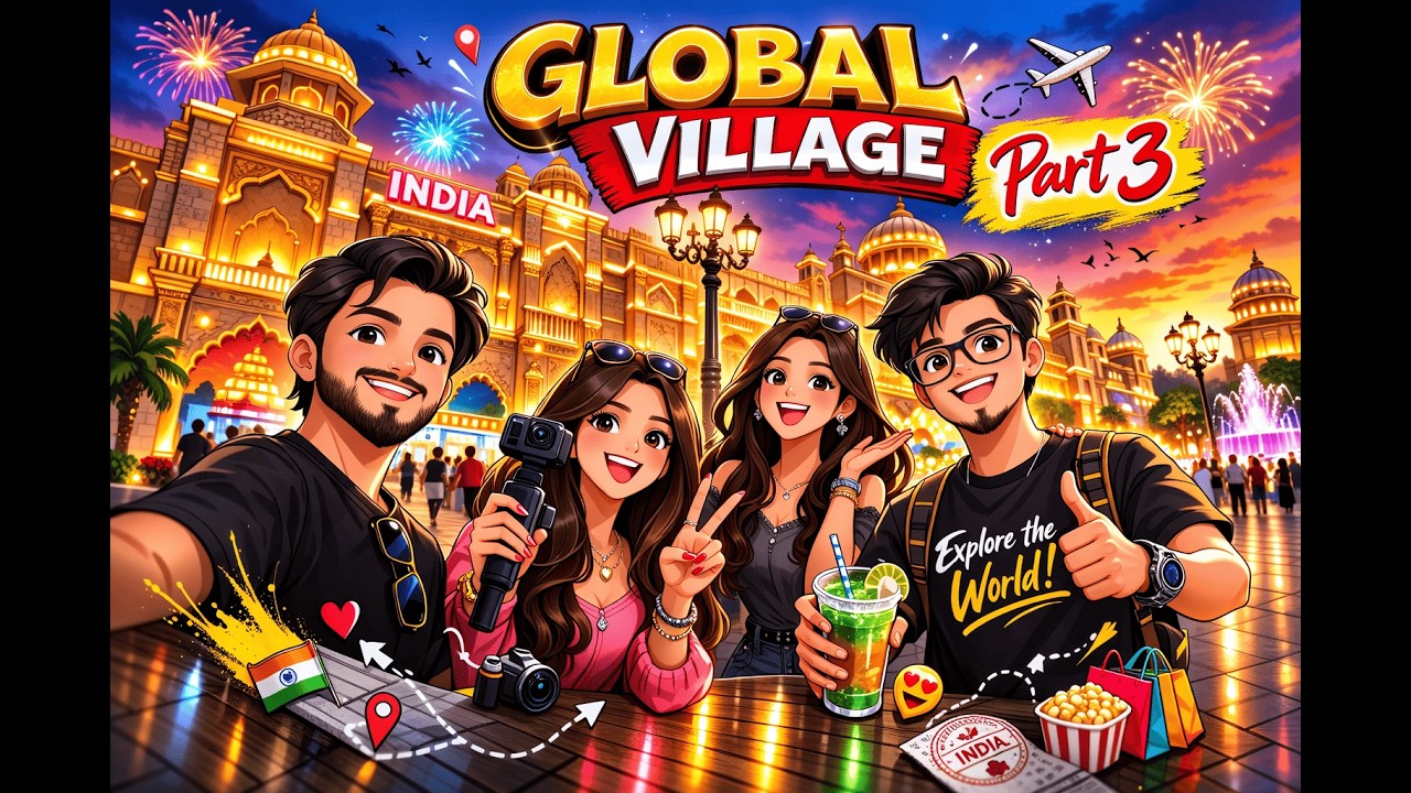 Dubai la Global Village 😍 | Tamil Vlog PART 3 (Final Part)