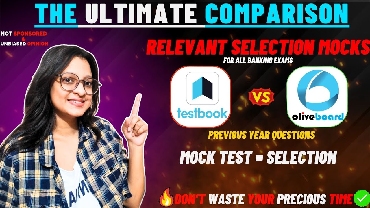Best Test Series for Banking Exams 2025? Testbook vs Oliveboard Comparison