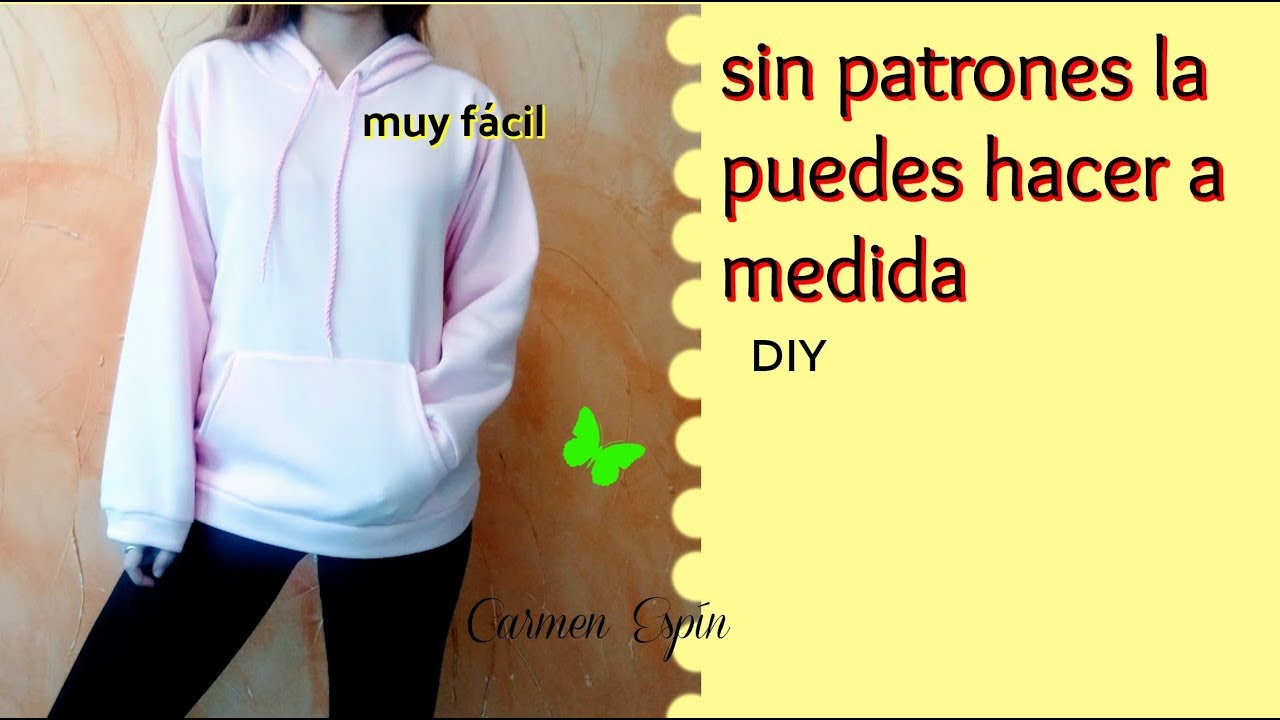 SUDADERA FÁCIL :DIY