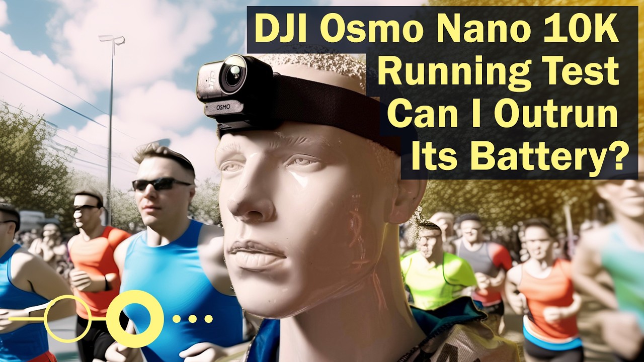 Тест DJI Osmo Nano 10k на бег: смогу ли я опередить заряд батареи?