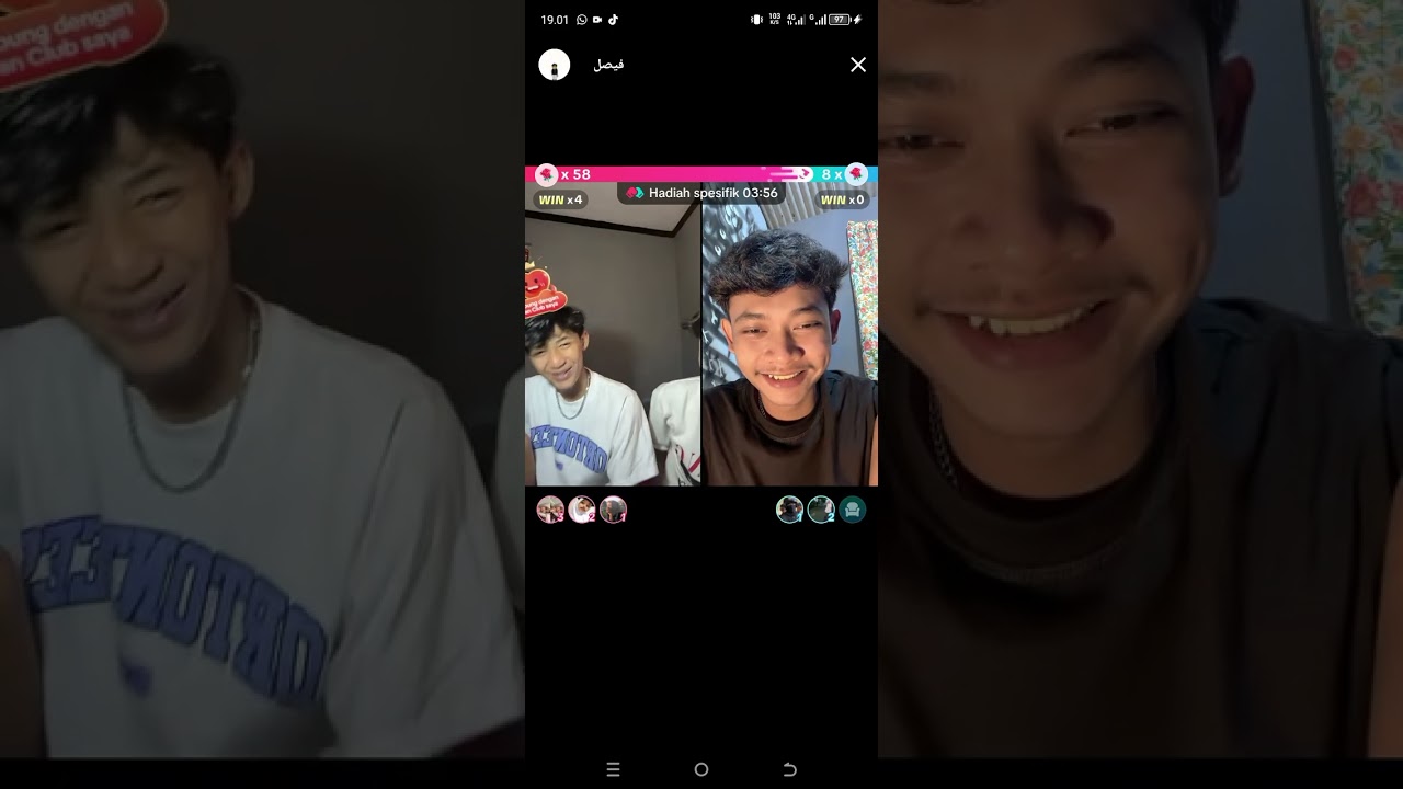 g tw live kapan😭(untuk live mas boy tadi malam ketinggalan karna udah mlm)