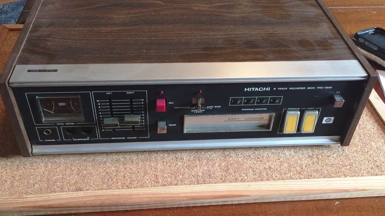 Hitachi TRQ-134D 8-Track Recorder Repair