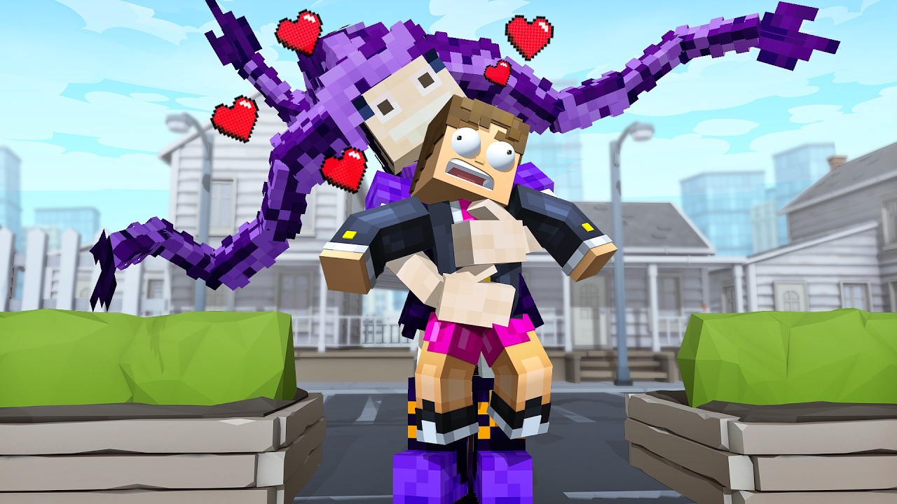 LILY LOVE BRAIDS QUER ME NAMORAR no MINECRAFT!