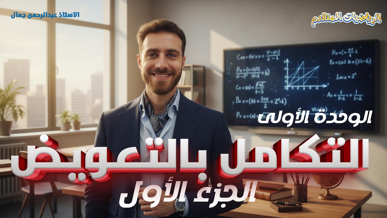 الرياضيات المتقدم || الوحدة الأولى || التكامل بالتعويض || الجزء الأول