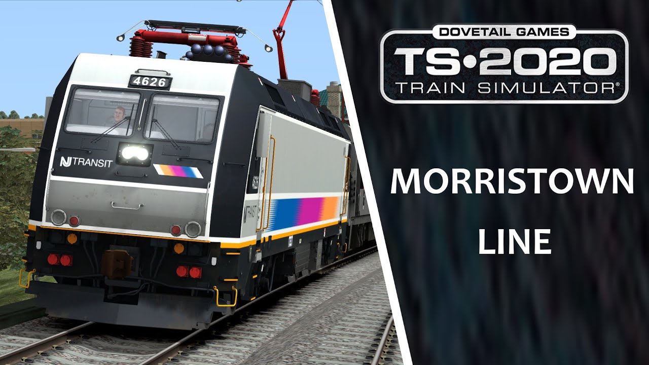 TS2020: NJ Transit Bombardier ALP-46 4626 Cab Ride on Morristown Line Train 6632