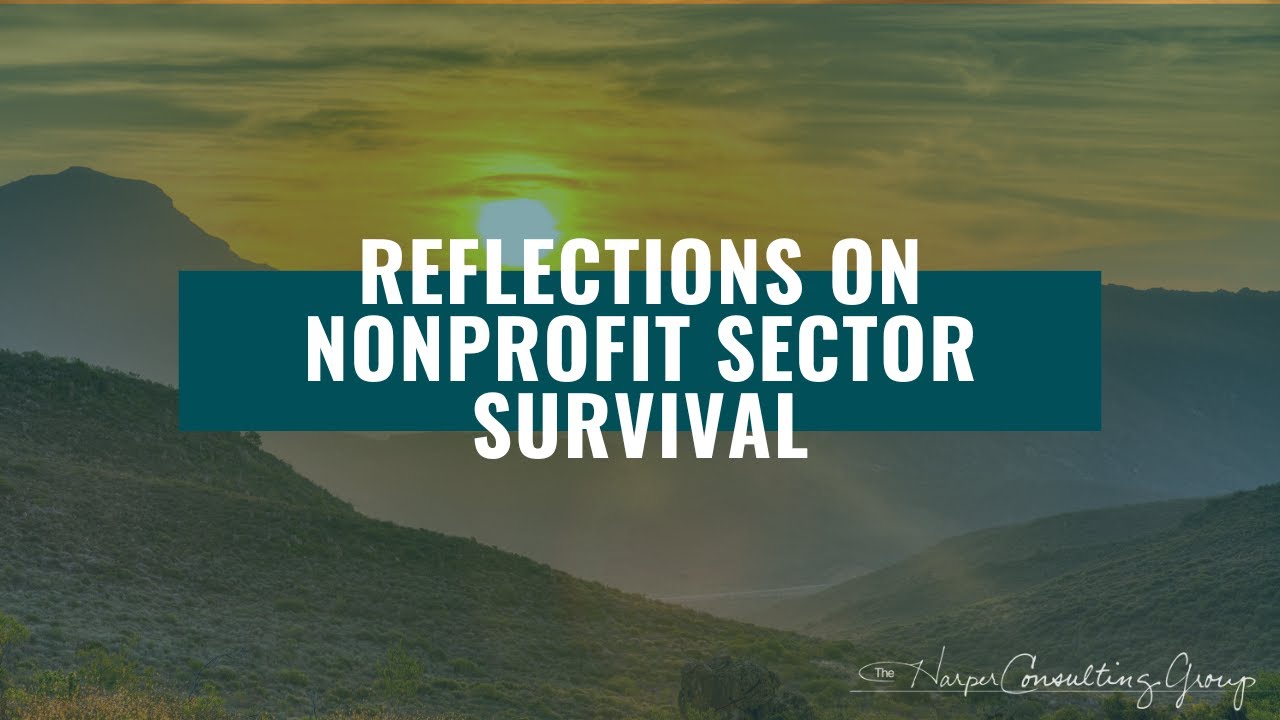 Nonprofit Sector Survival