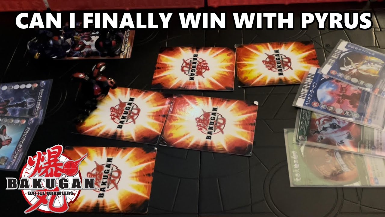 BAKUGAN PYRUS VS DARKUS DECK BAKUTECH