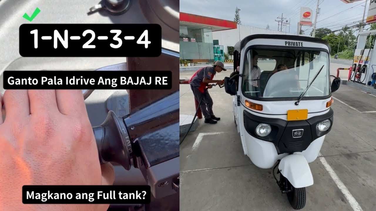 Ganito Pala Idrive ang BAJAJ RE / magkano ang gas / Drive test / bukyo