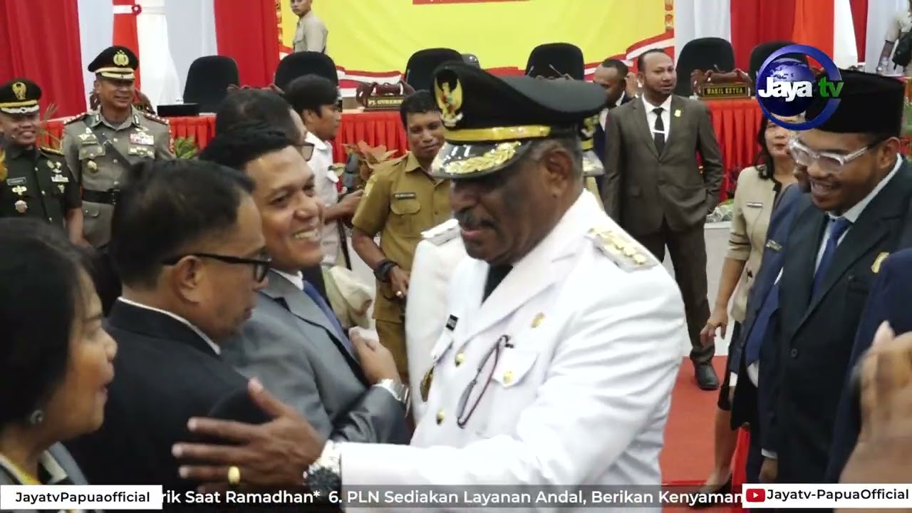 PIDATO PERDANA WALI KOTA JAYAPURA ABISAI BUTUH KERJA KERAS UNTUK WUJUDKAN KEMAJUAN