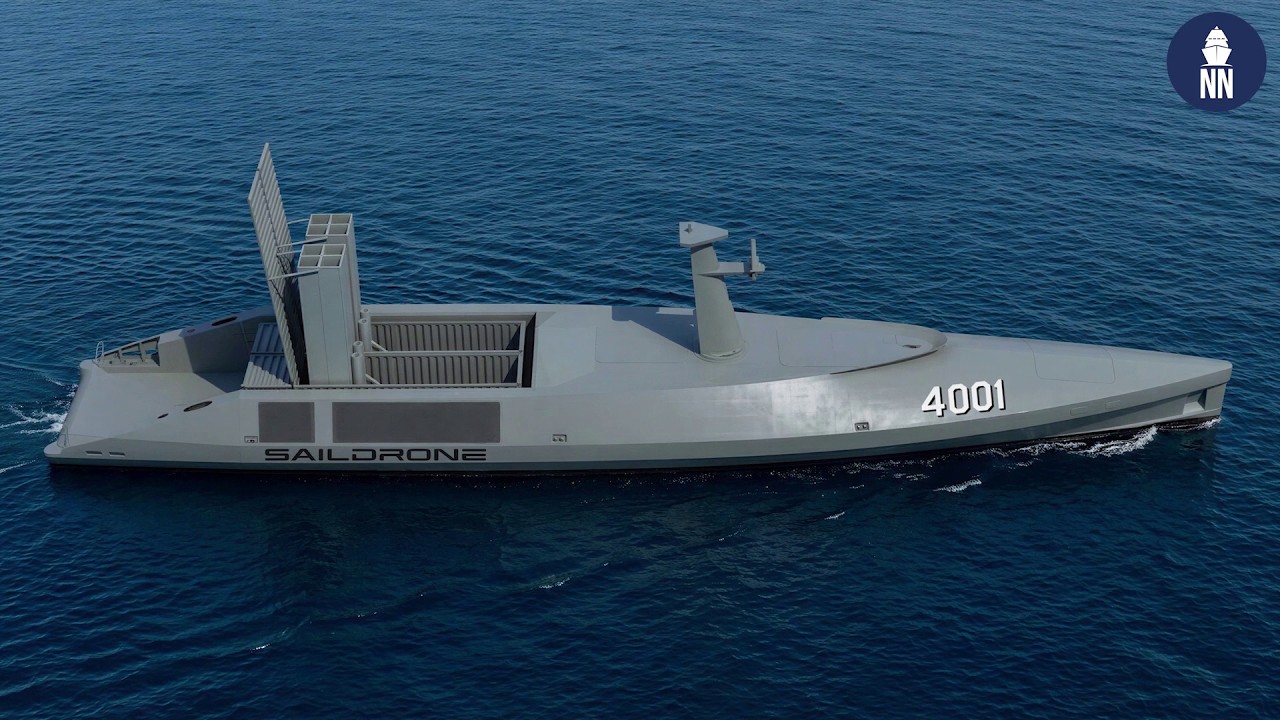 Парусный беспилотник: новый беспилотный надводный аппарат Spectre на выставке Sea Air Space 2026