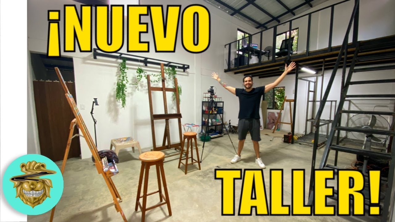 ¡NUEVO ESTUDIO de ARTE! TOUR por mi TALLER