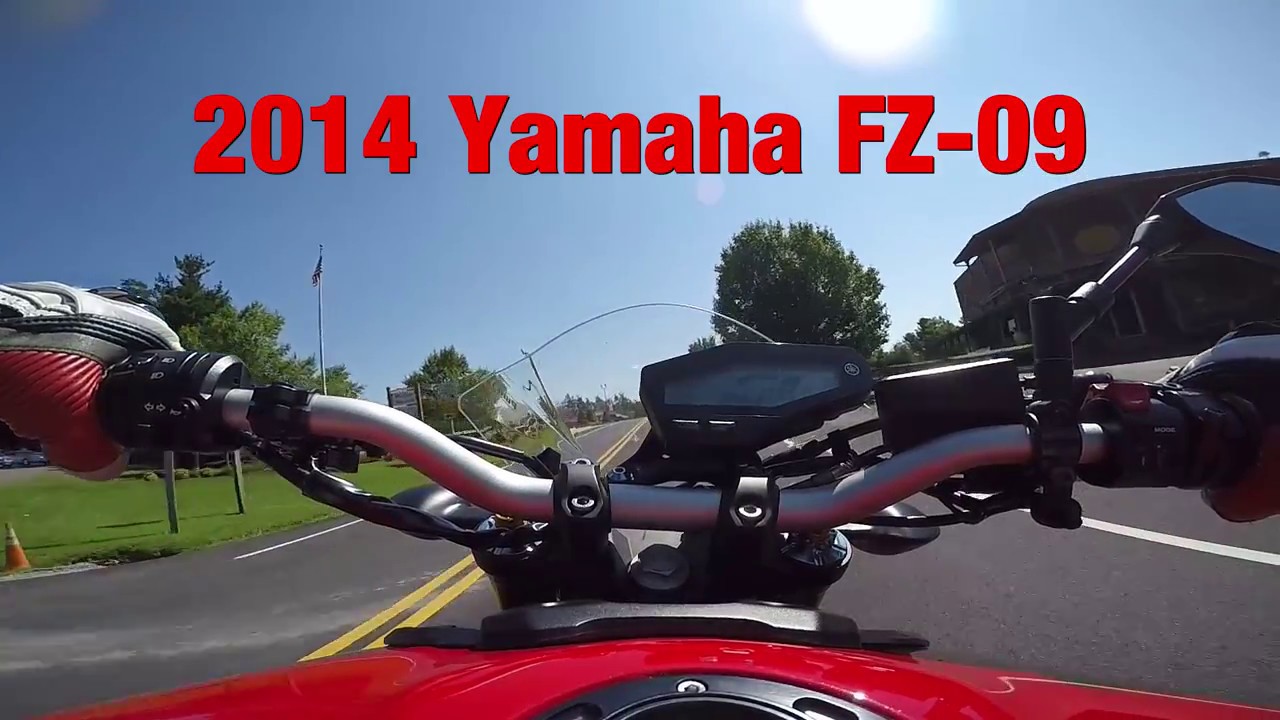 Fast FZ09 | Yamaha FZ09 First Ride On New Suspension