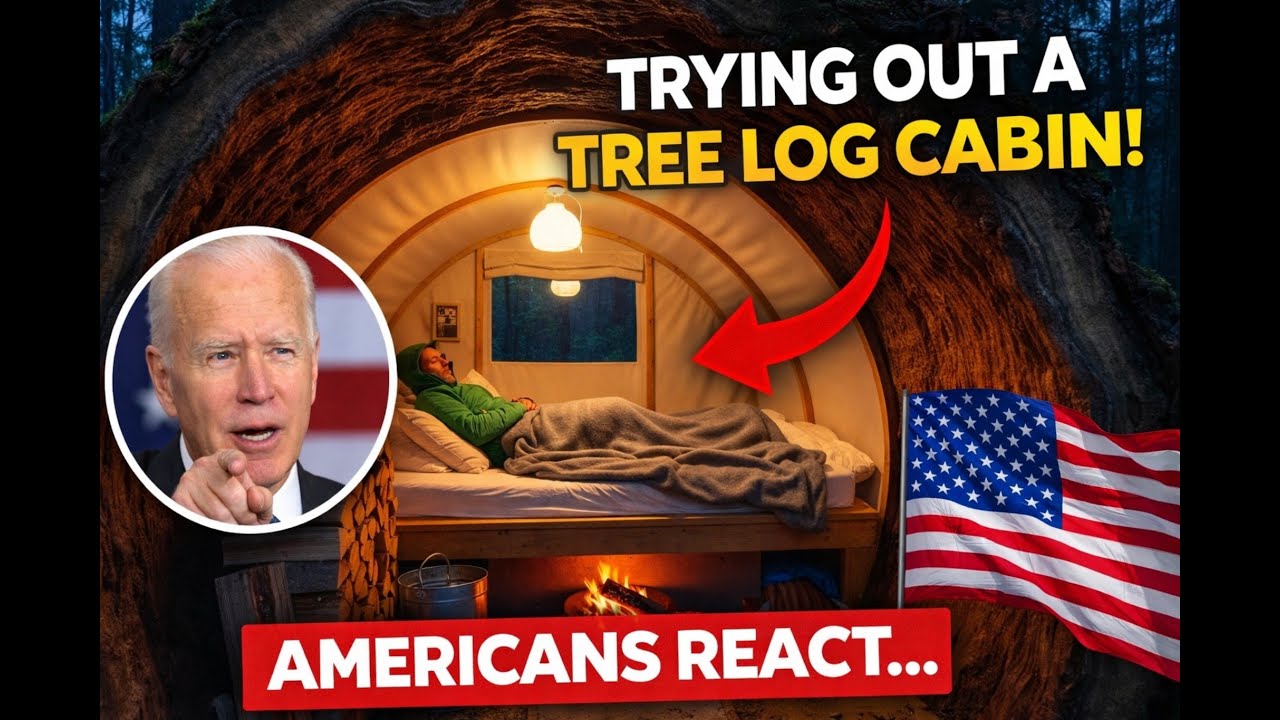 Hollowing Out a Huge Tree Log for a Cozy Survival Retreat – You Won't Believe How It Ends