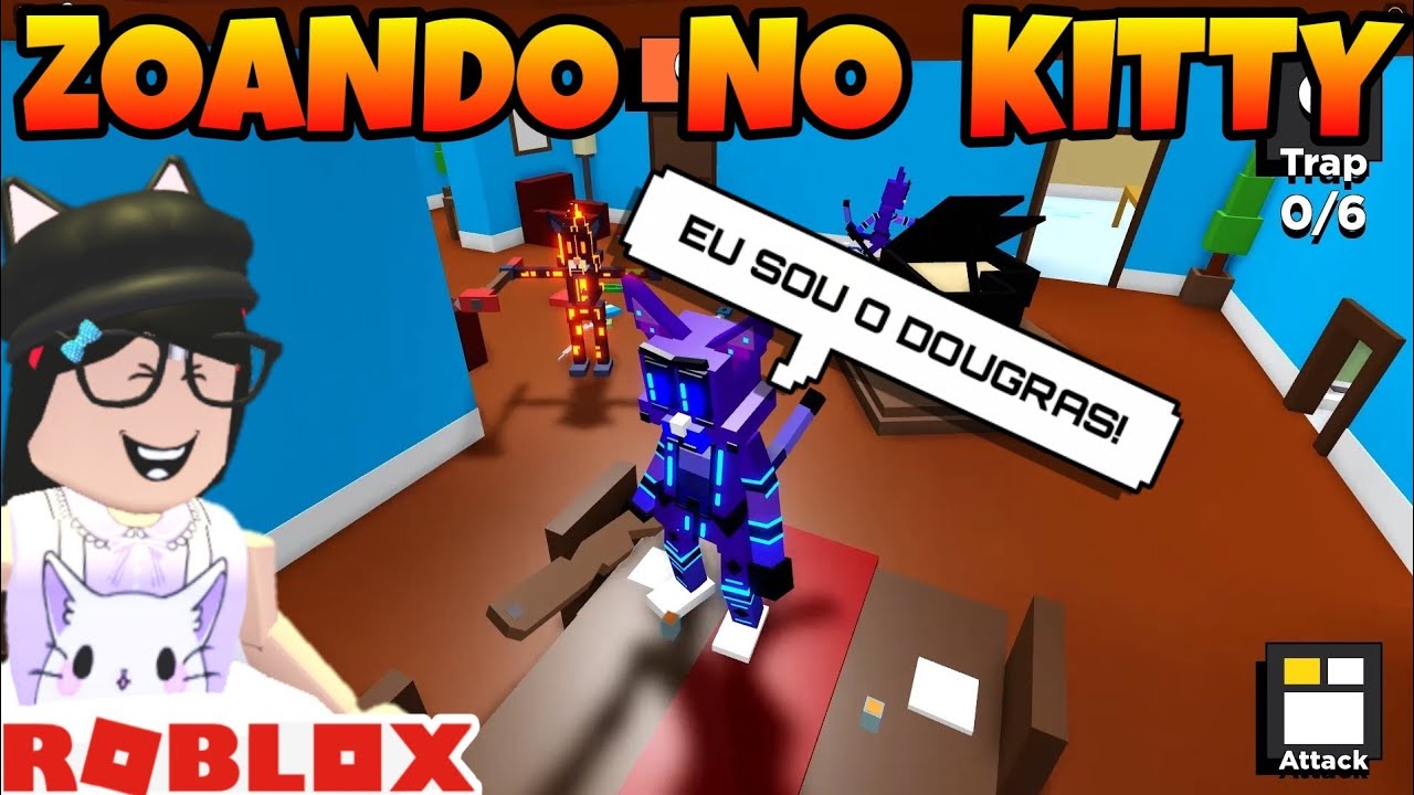 🐱 KITTY INFECTION: JOGAMOS CONTRA o ADMIN do JOGO - Roblox