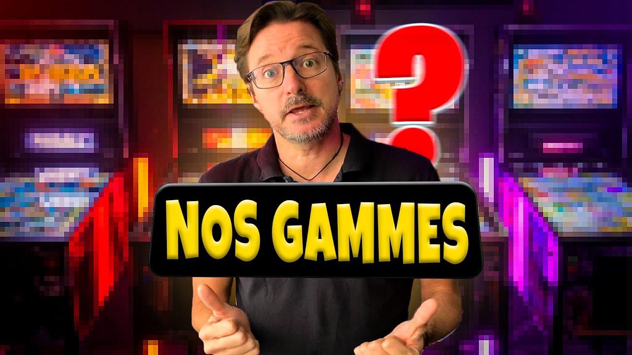 Présentation des différentes gammes sur notre Pincab 👩‍💻