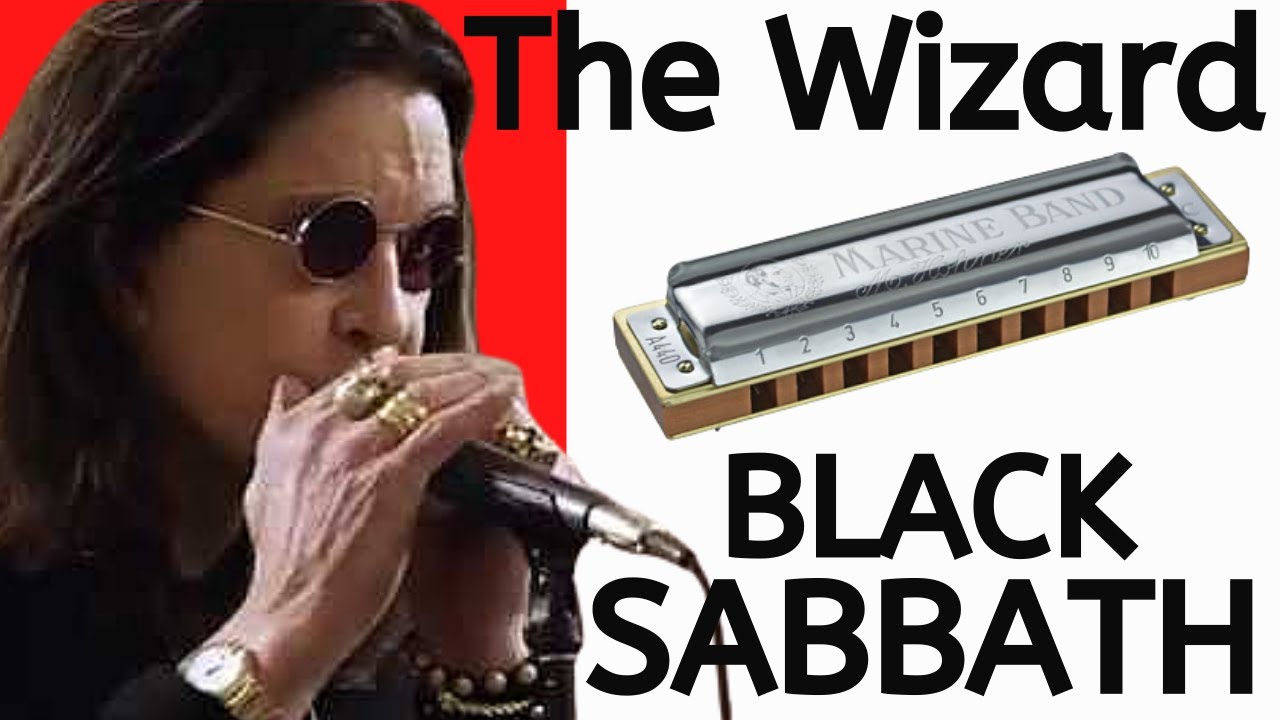 Как играть «The Wizard» группы Black Sabbath на губной гармошке