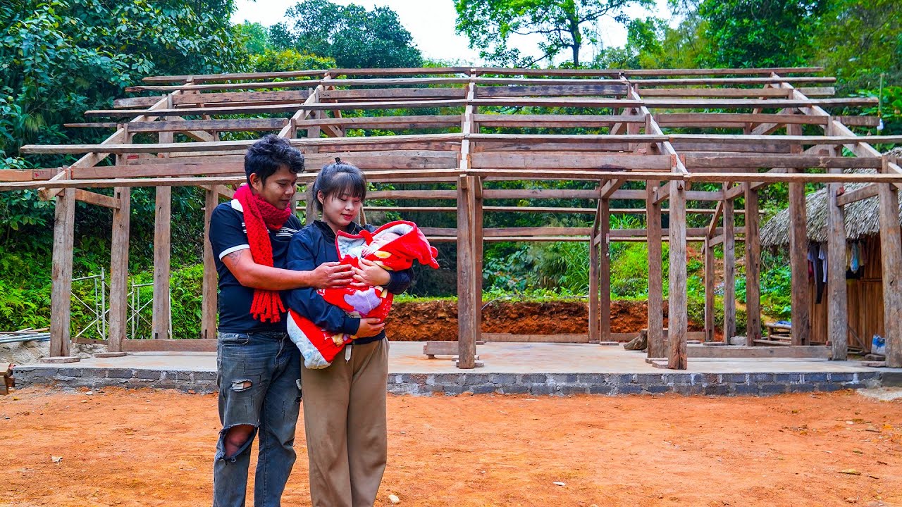 Fighting Poverty: 18-Year-Old Widow and Homeless Man Complete New House