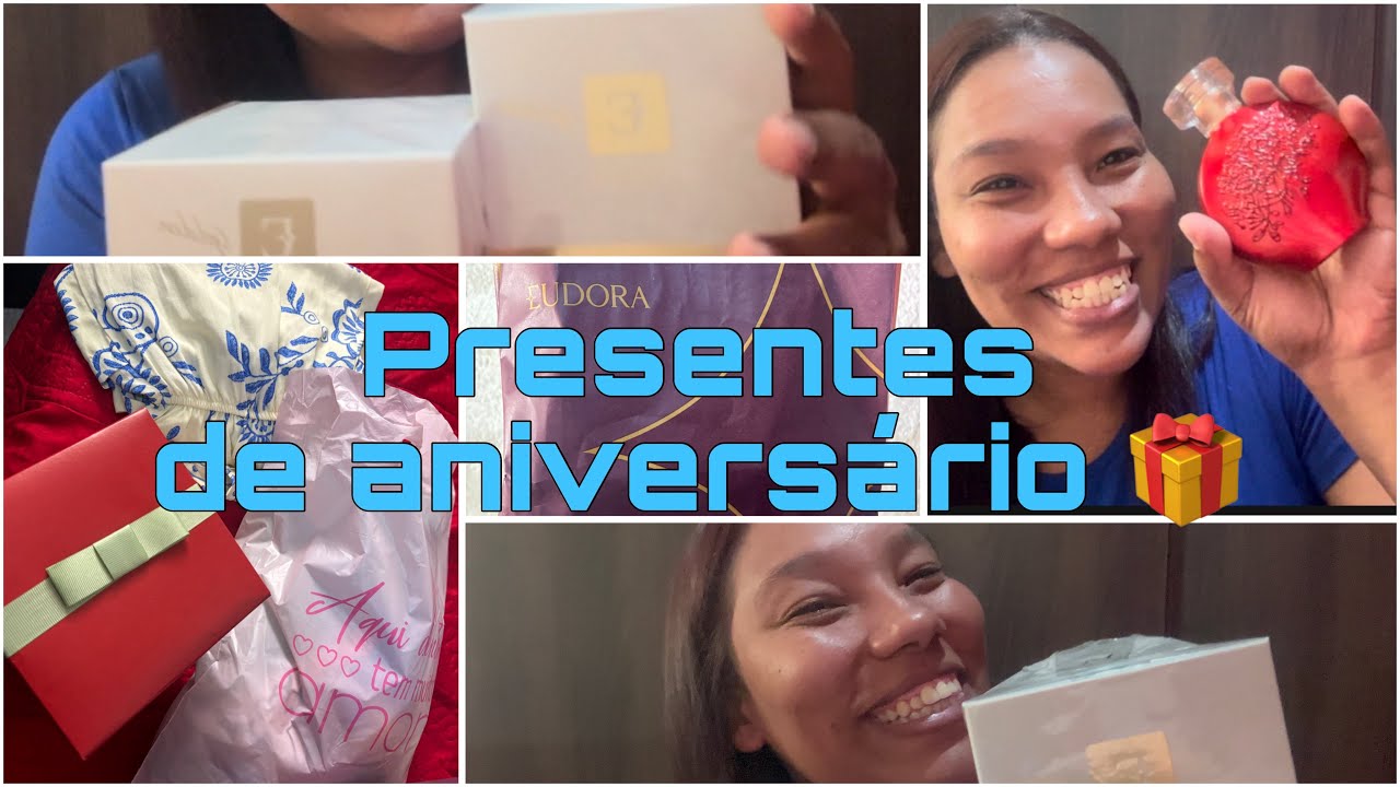 ABRINDO MEUS PRESENTES DE ANIVERSÁRIO 🎁 🫶🏽
