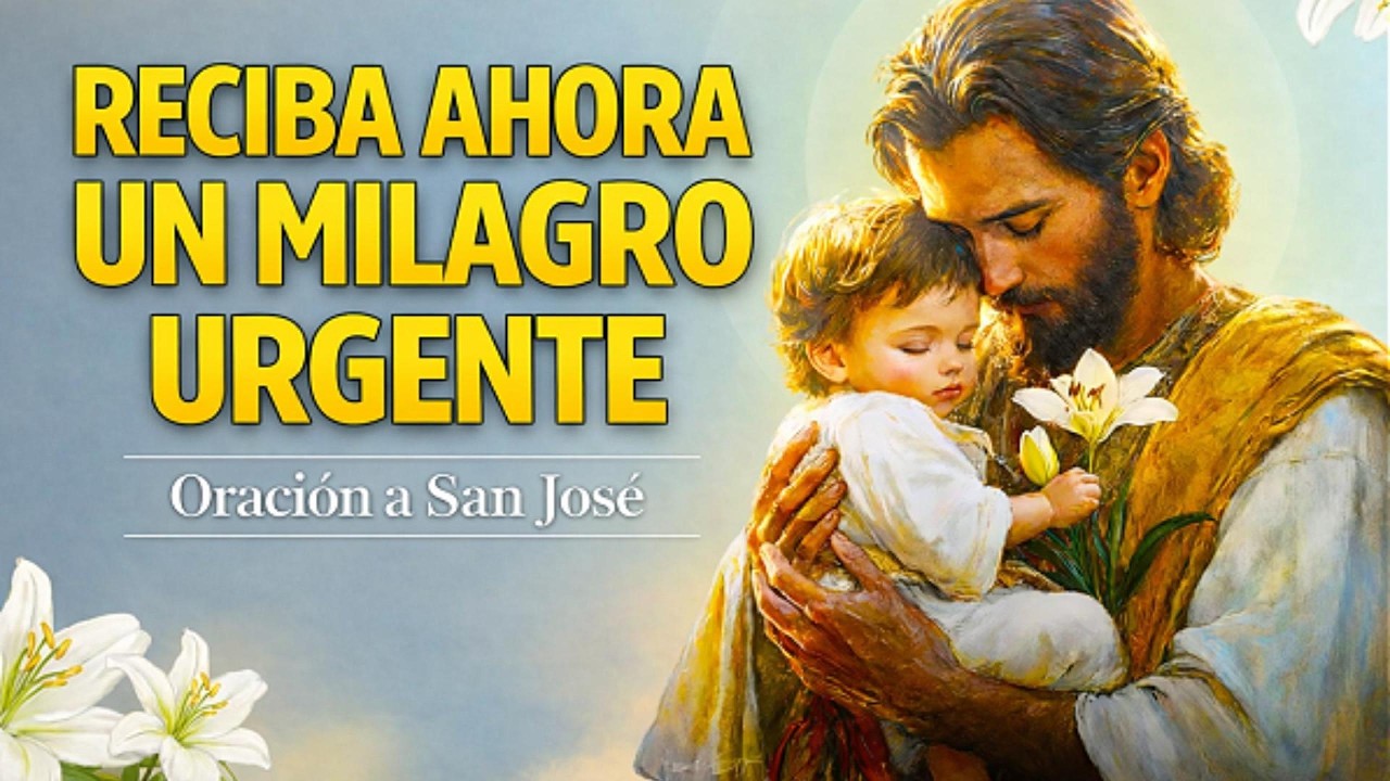 San José, Obra un Milagro Urgente en Mi Vida Hoy | Oración Poderosa