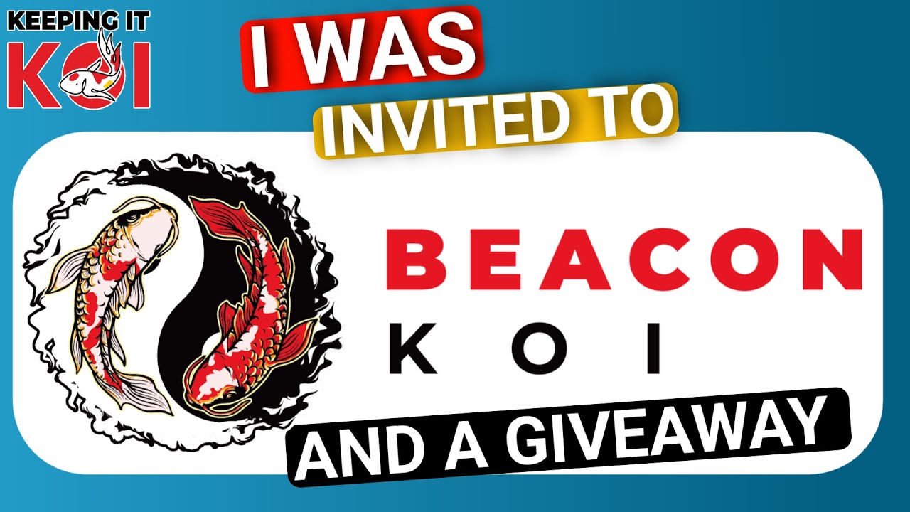 Road Trip to Beacon Koi, Free Giveaway, The place is amazing check it out