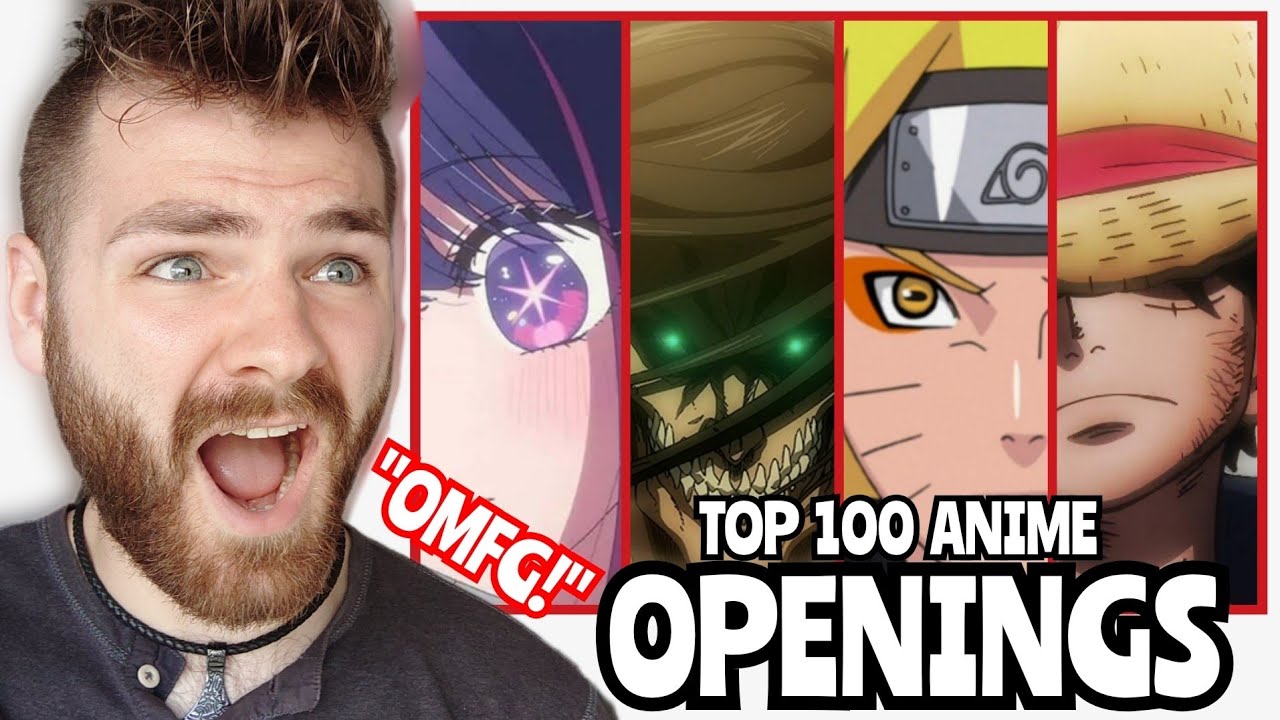 TOP 100 ANIME OPENINGS OF ALL TIME!!!