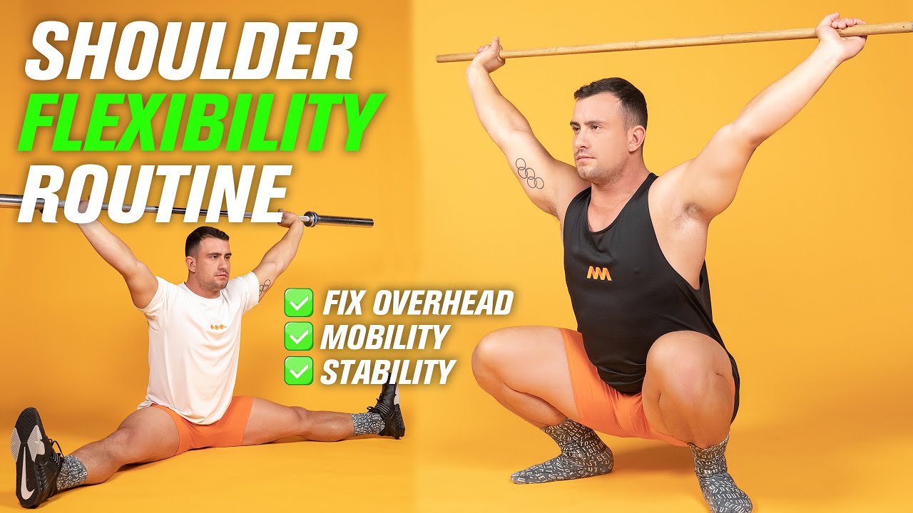 14-минутная программа упражнений на мобильность плеч (для улучшения диапазона движений над головой)