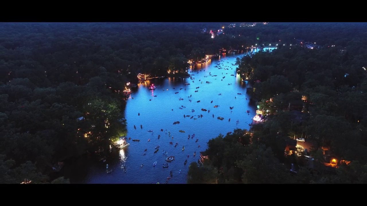 Medford Lakes Mardi Gras 2017 Drone Video