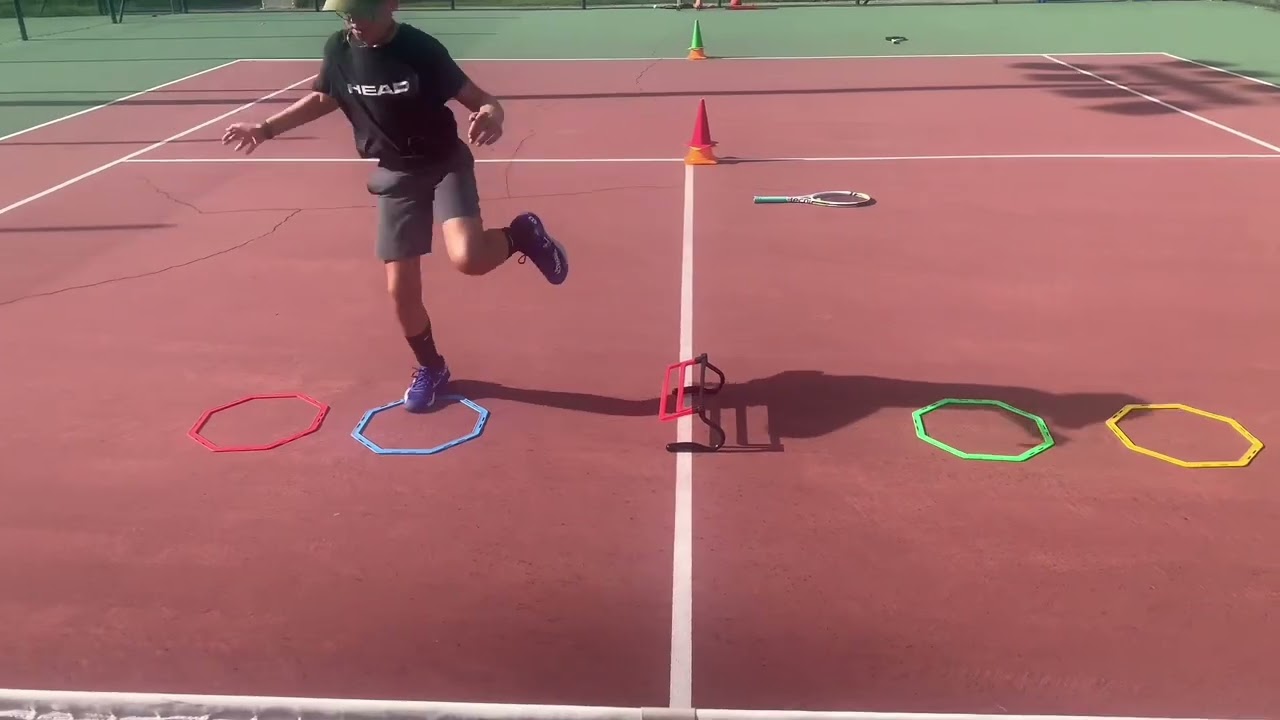 Compilation of tennis fitness drills #13 🎾