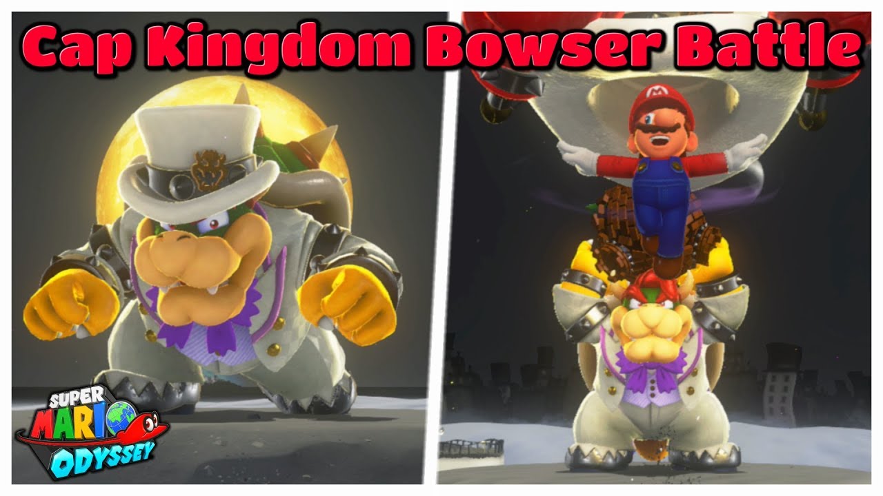 What Happens When You Fight Bowser in The Cap Kingdom?! - Super Mario Odyssey