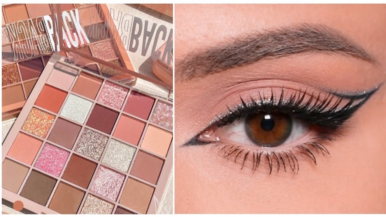 Glam eye makeup tutorial for girls 