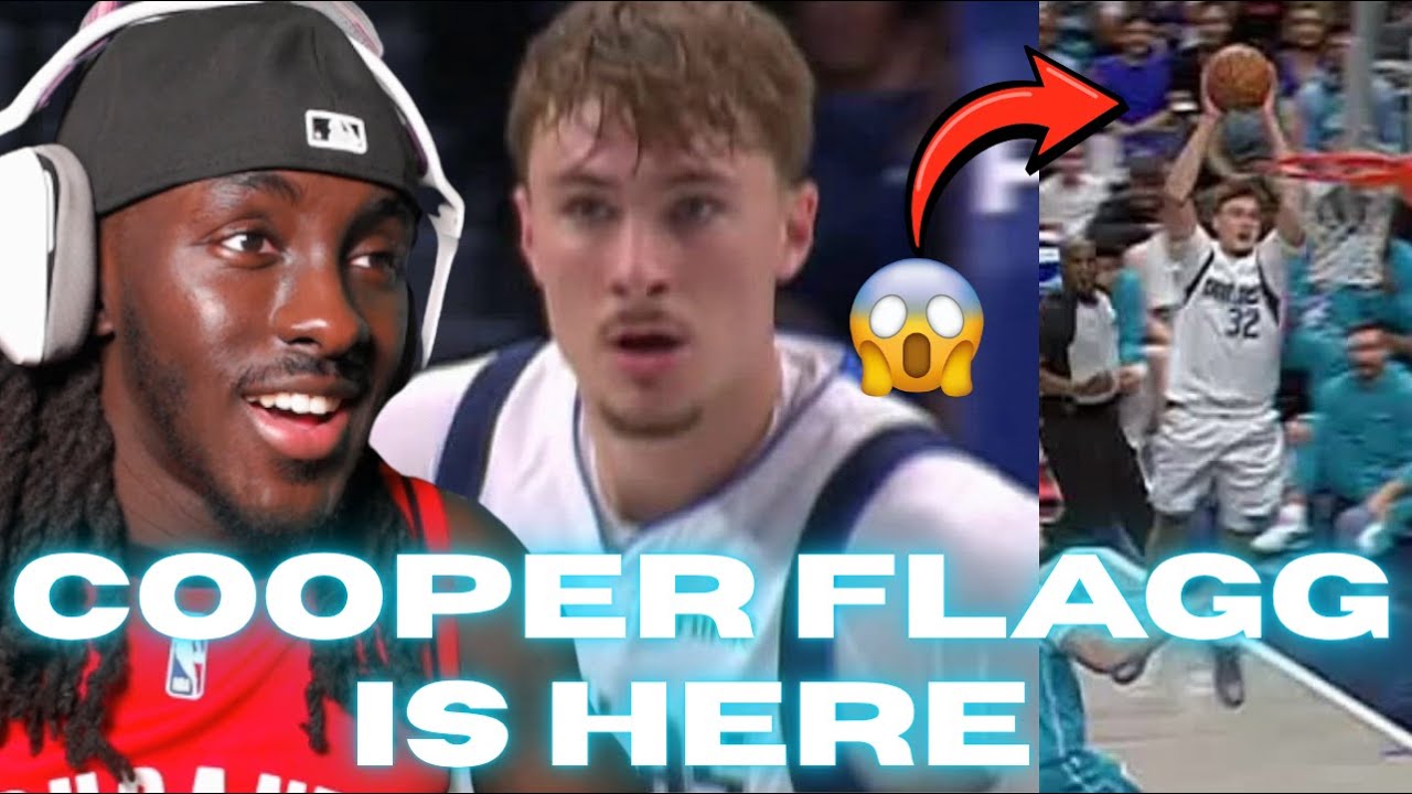 The Cooper Flagg Hype Is REAL.. Mavs Vs Hornets Highlights Reaction