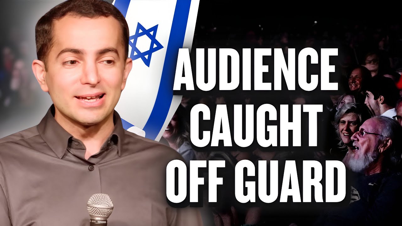 Italian Comedian SHREDS Palestine (British Crowd ERUPTS In Applause!)