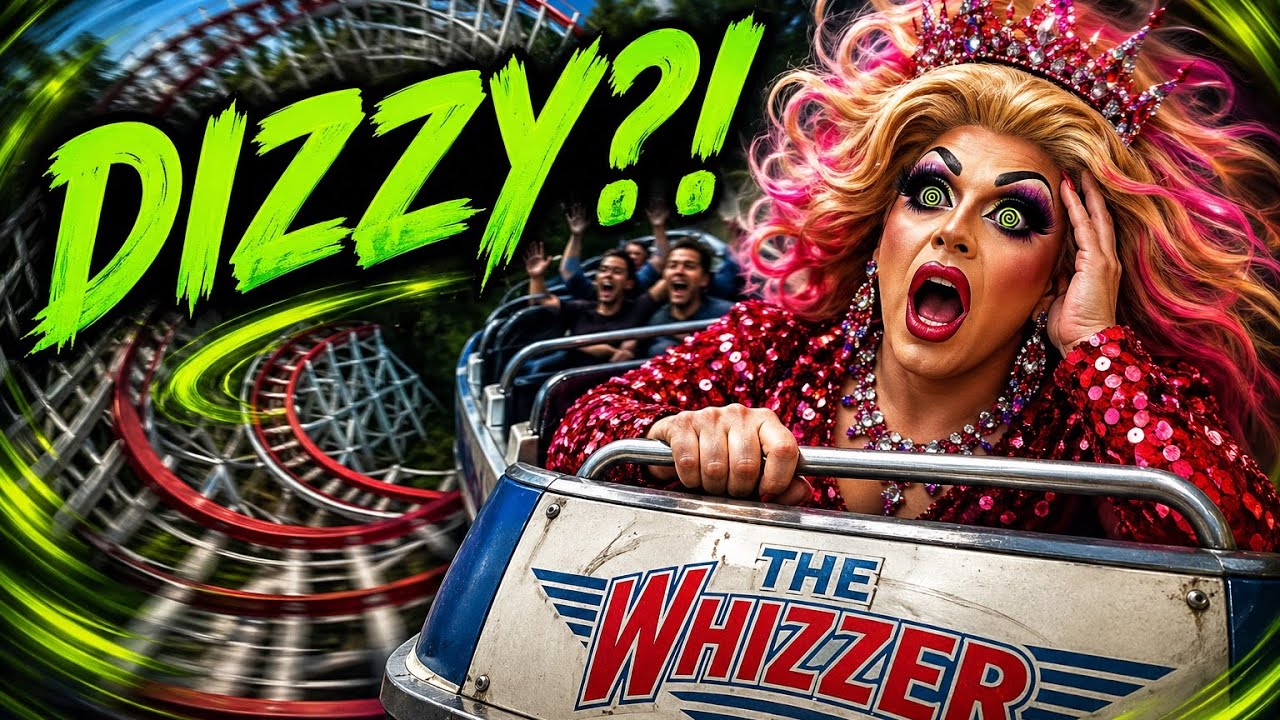 Whizzer | Six Flags Great America | Spin Queen EDM Soundtrack